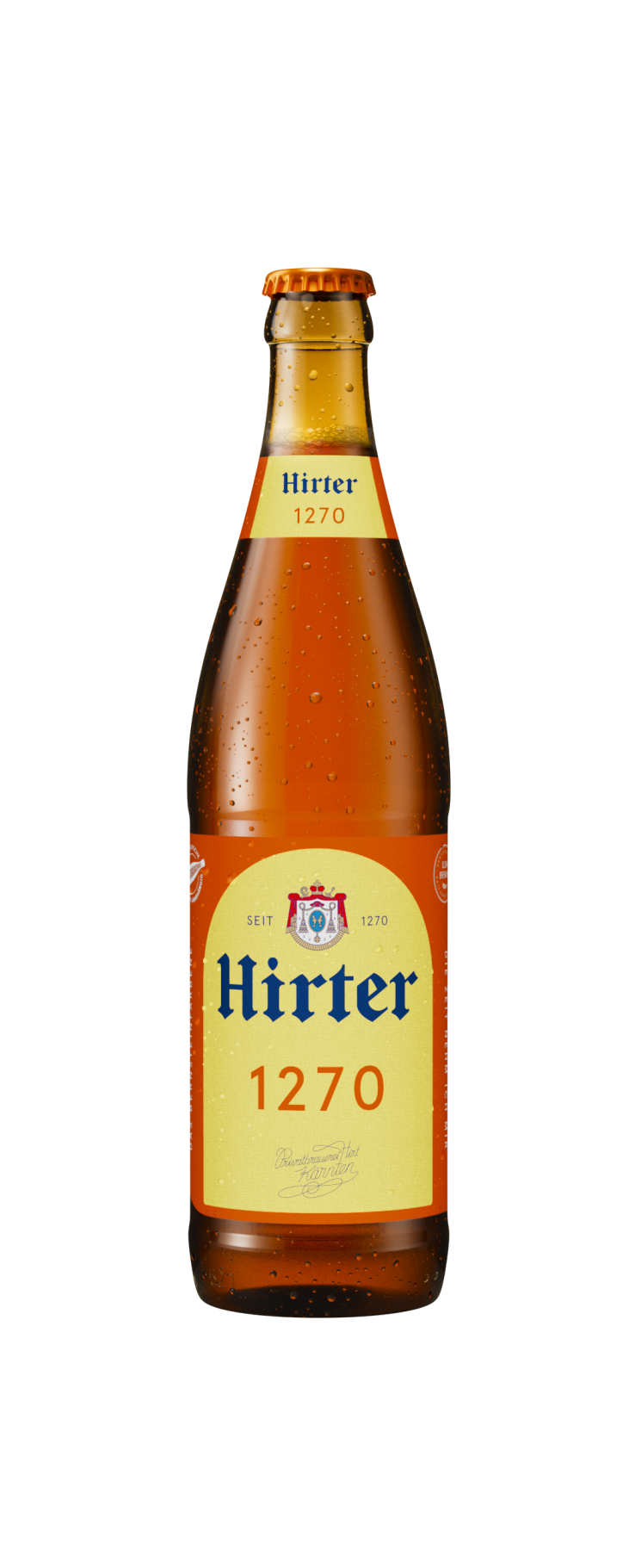 Eine Flasche Hirter 1270